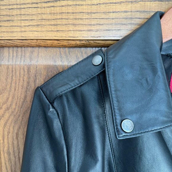 G.I.L.I. Genuine Leather Moto Jacket/Blazer - Size S - Picture 9 of 12